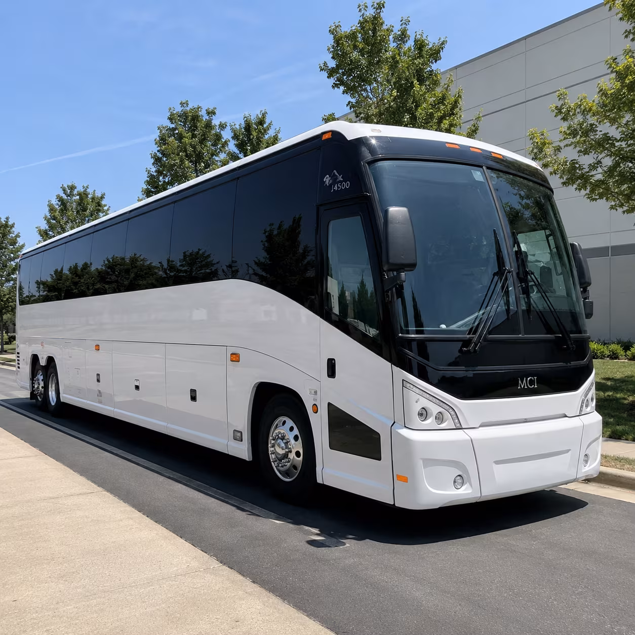 Dearborn Airport Shuttle & Transportation party bus exterior