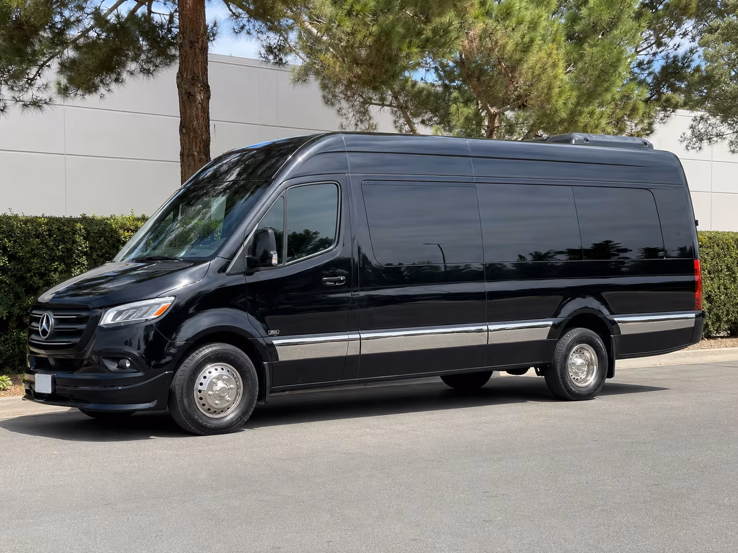 Dearborn Airport Shuttle & Transportation party bus interior