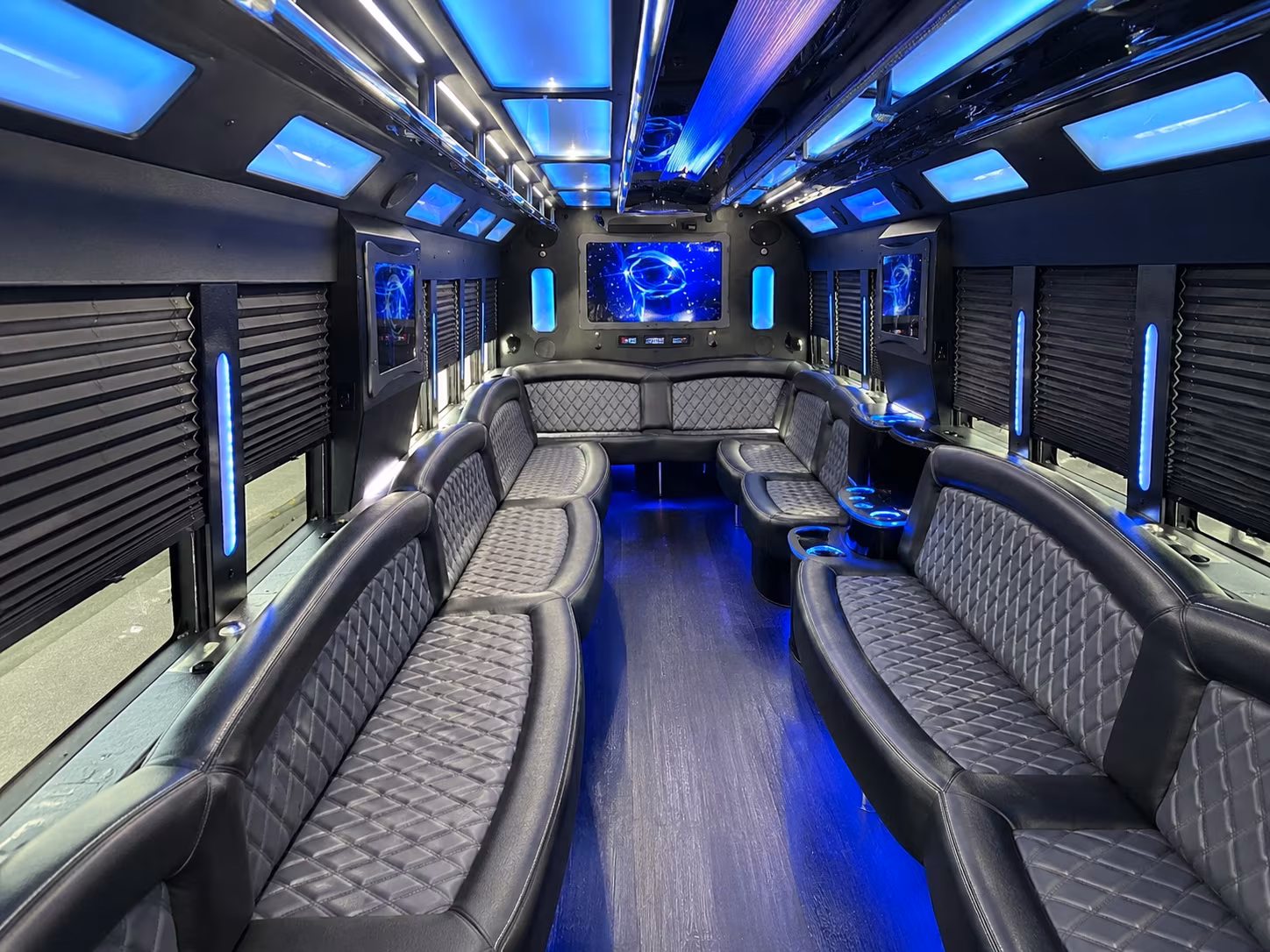 Dearborn Bachelor & Bachelorette Transportation party bus exterior