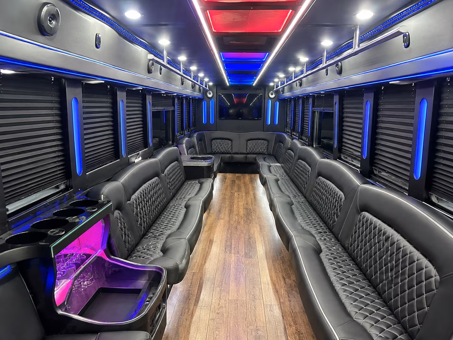 Dearborn Bachelor & Bachelorette Transportation onboard seating