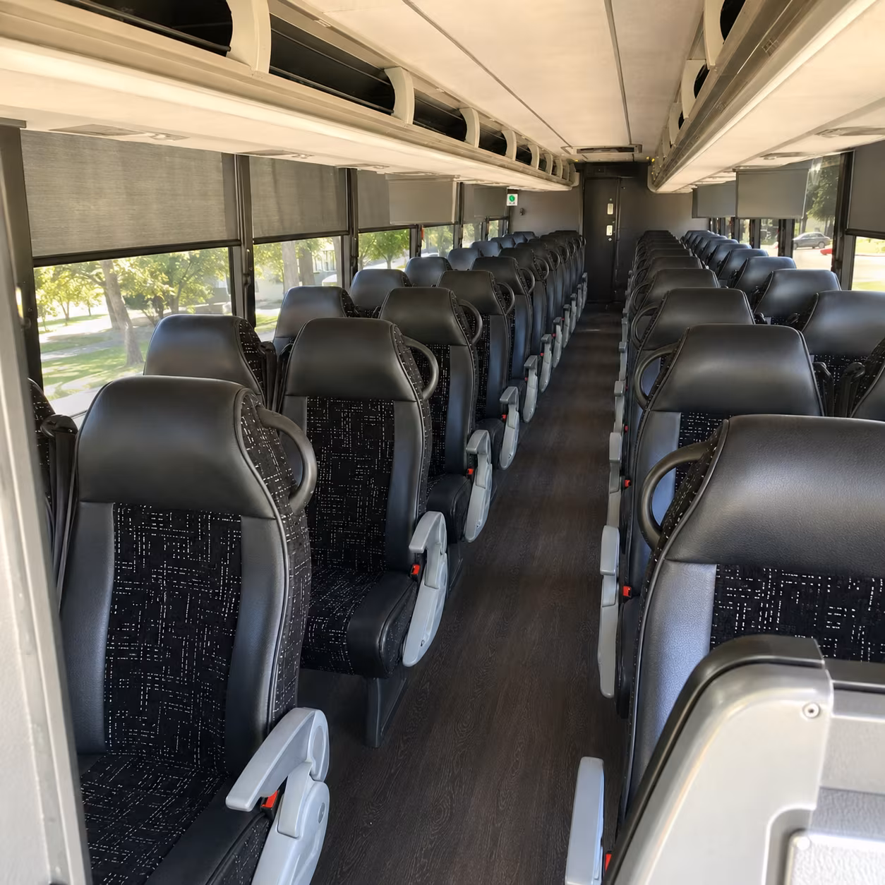 Dearborn Corporate Transportation party bus interior
