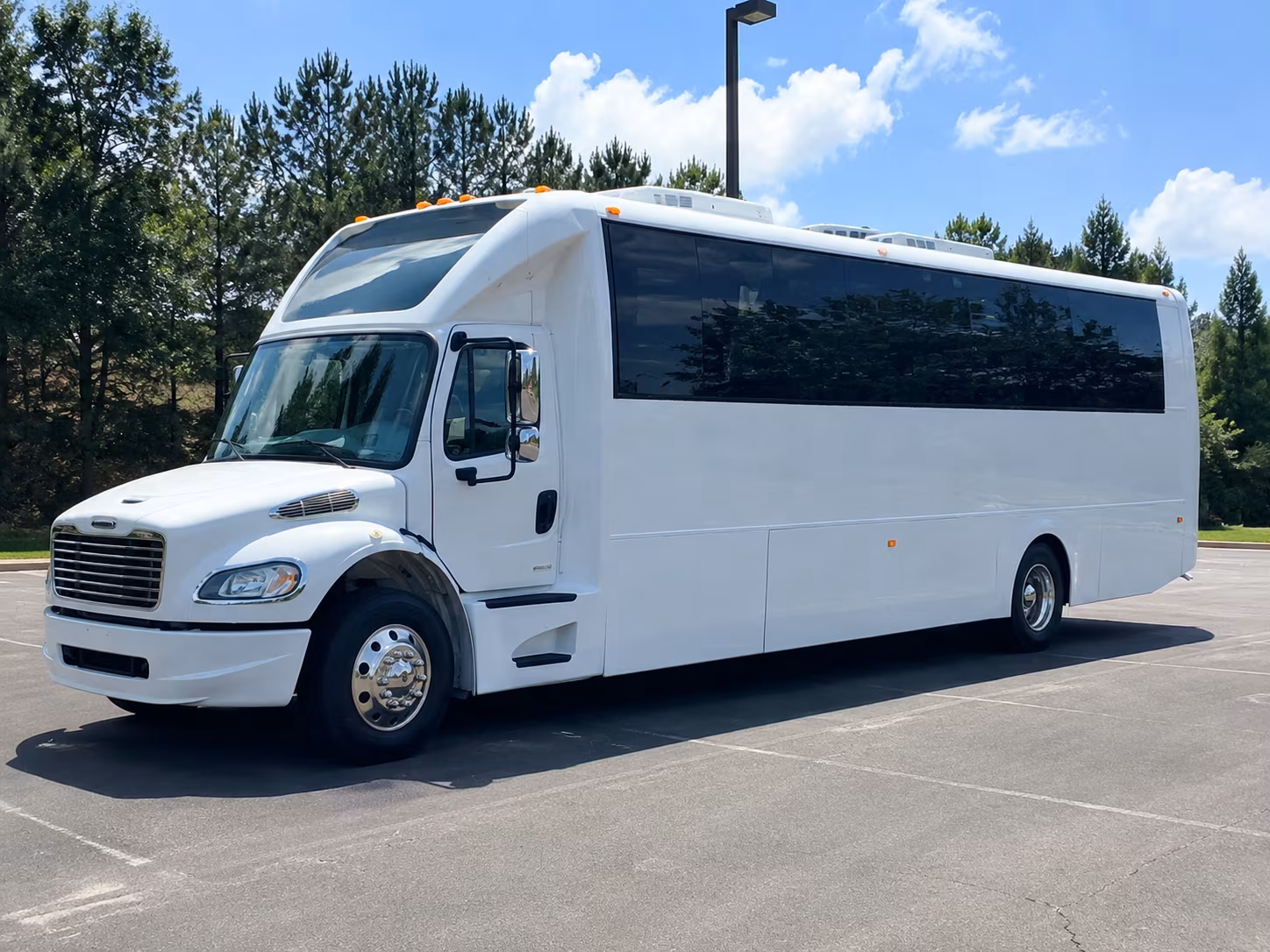 Dearborn Prom & Homecoming Transportation party bus exterior