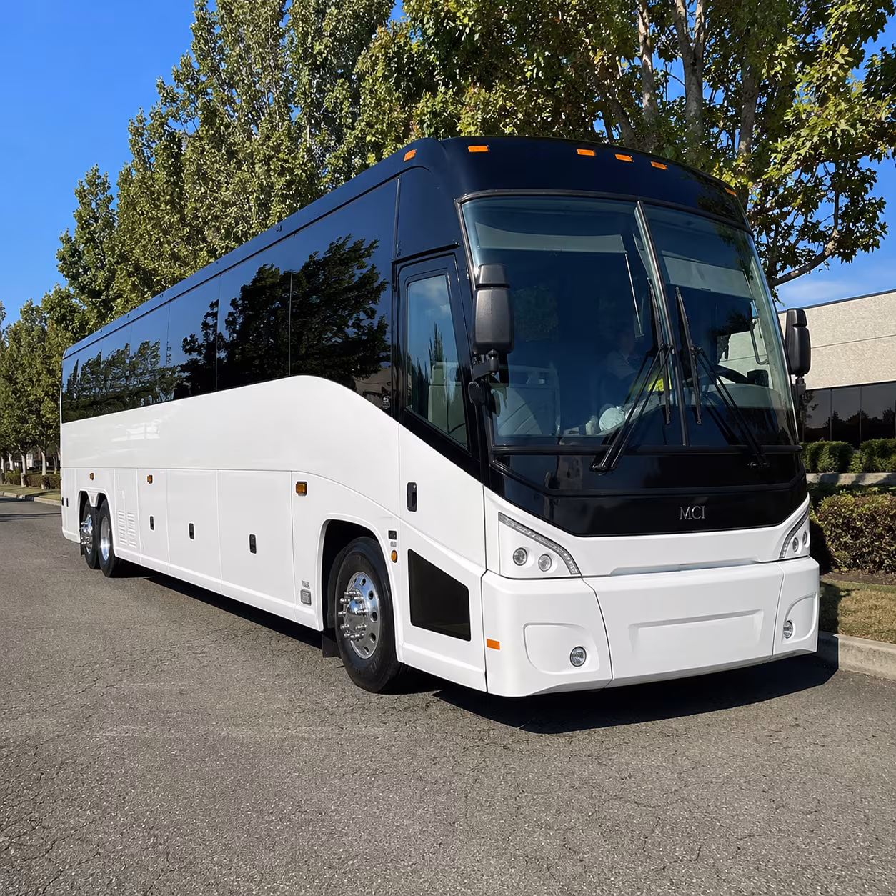 Dearborn School Event Transportation party bus exterior