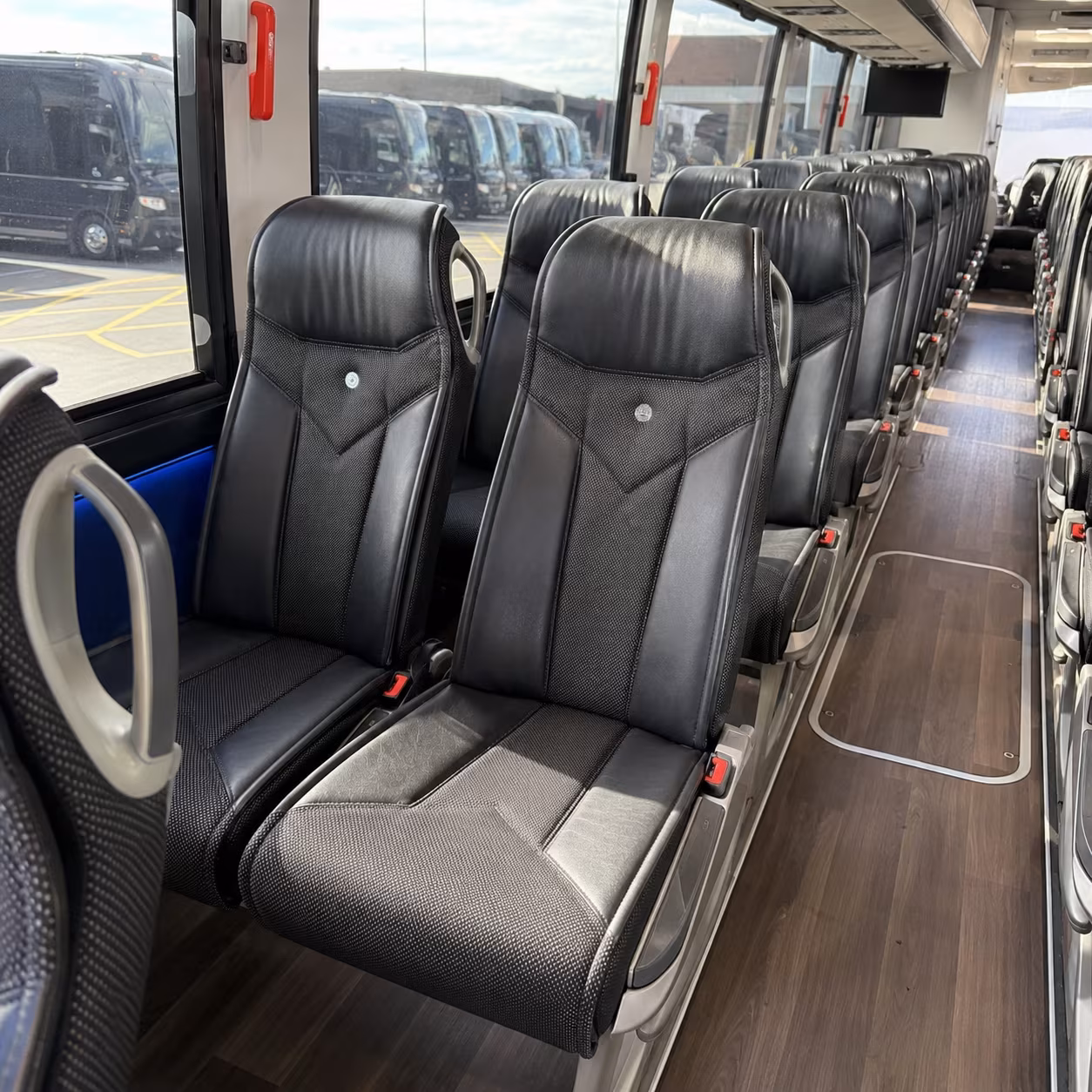 Dearborn School Event Transportation onboard seating