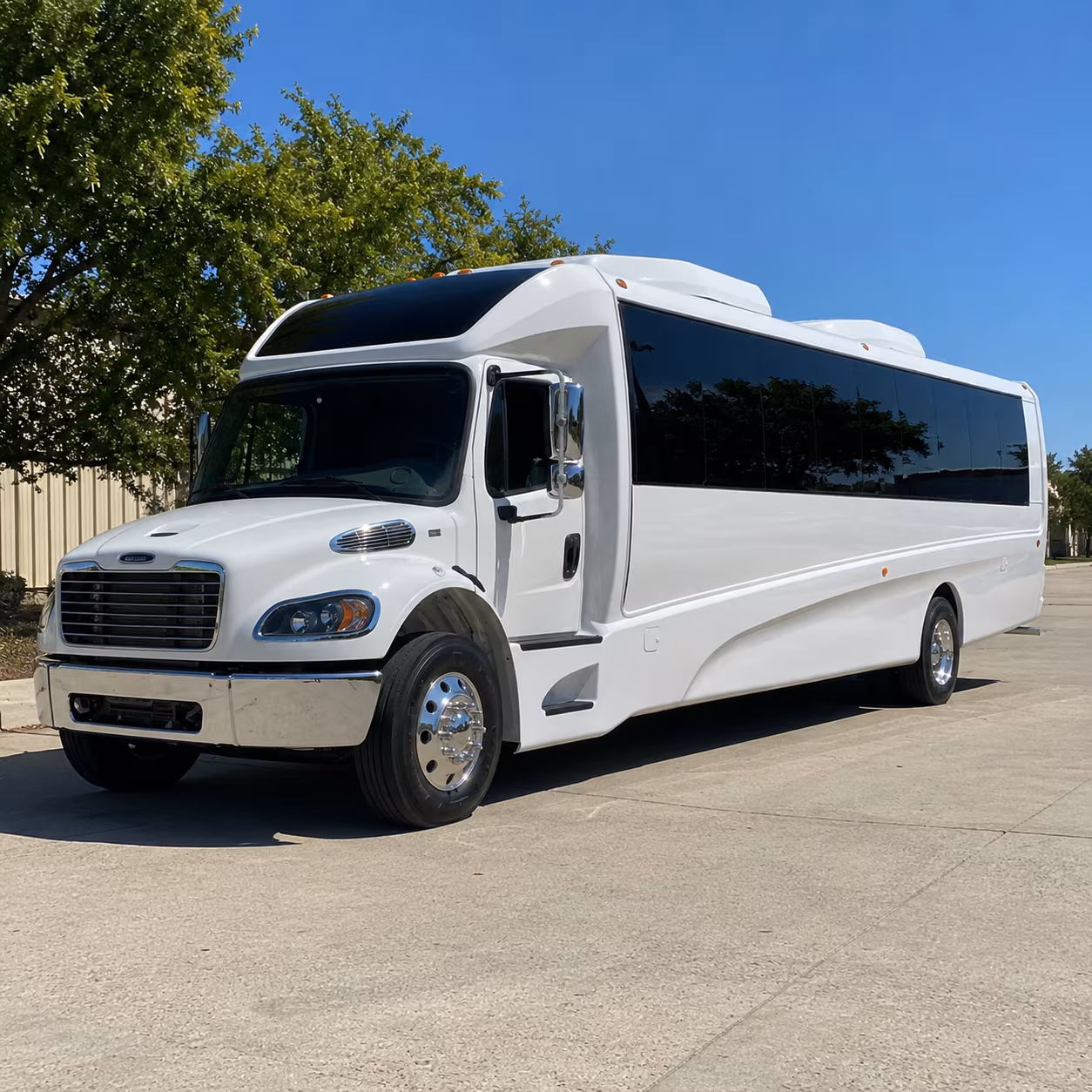 Dearborn School Event Transportation party bus interior