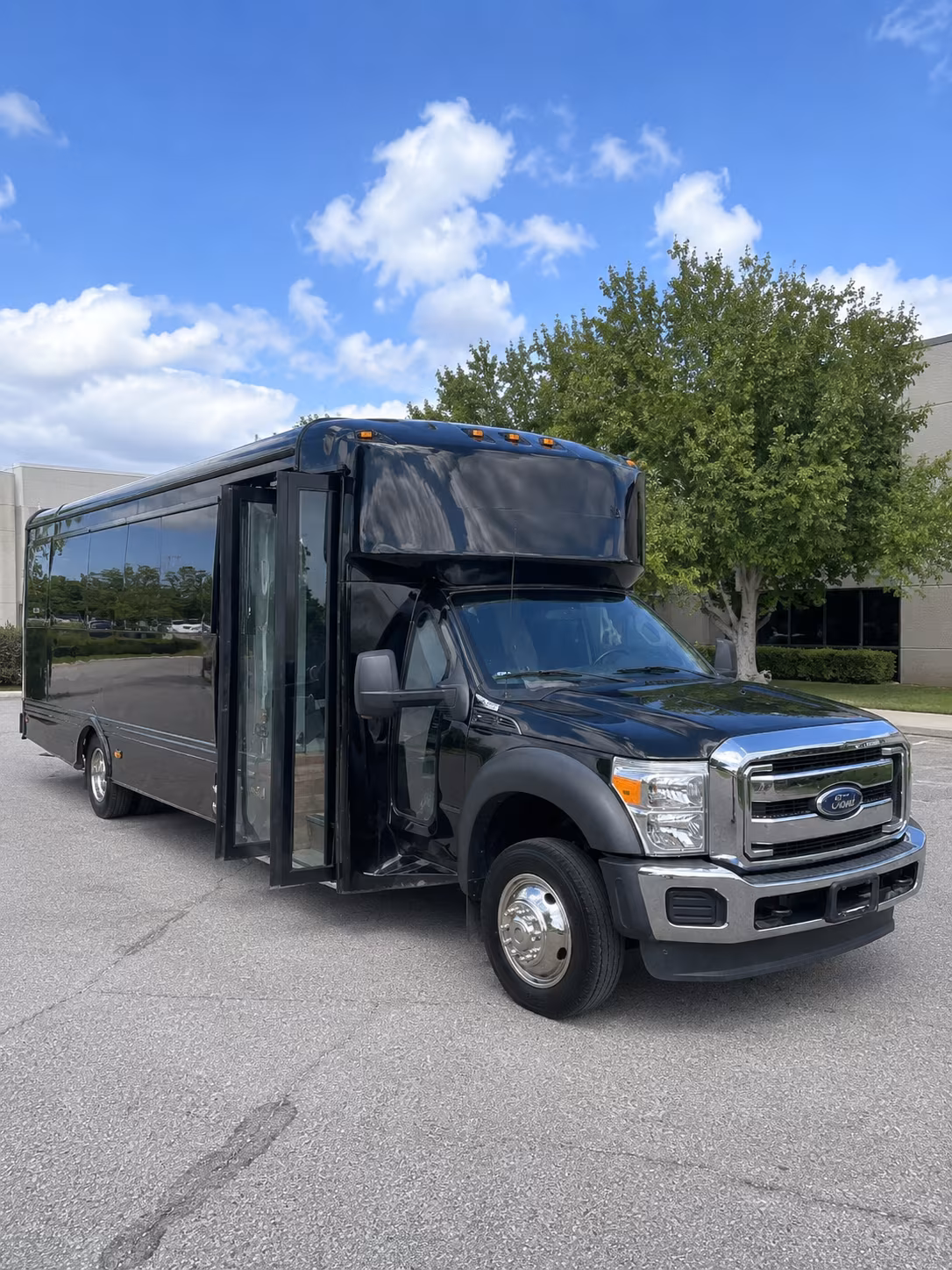 Dearborn Wedding Transportation party bus interior