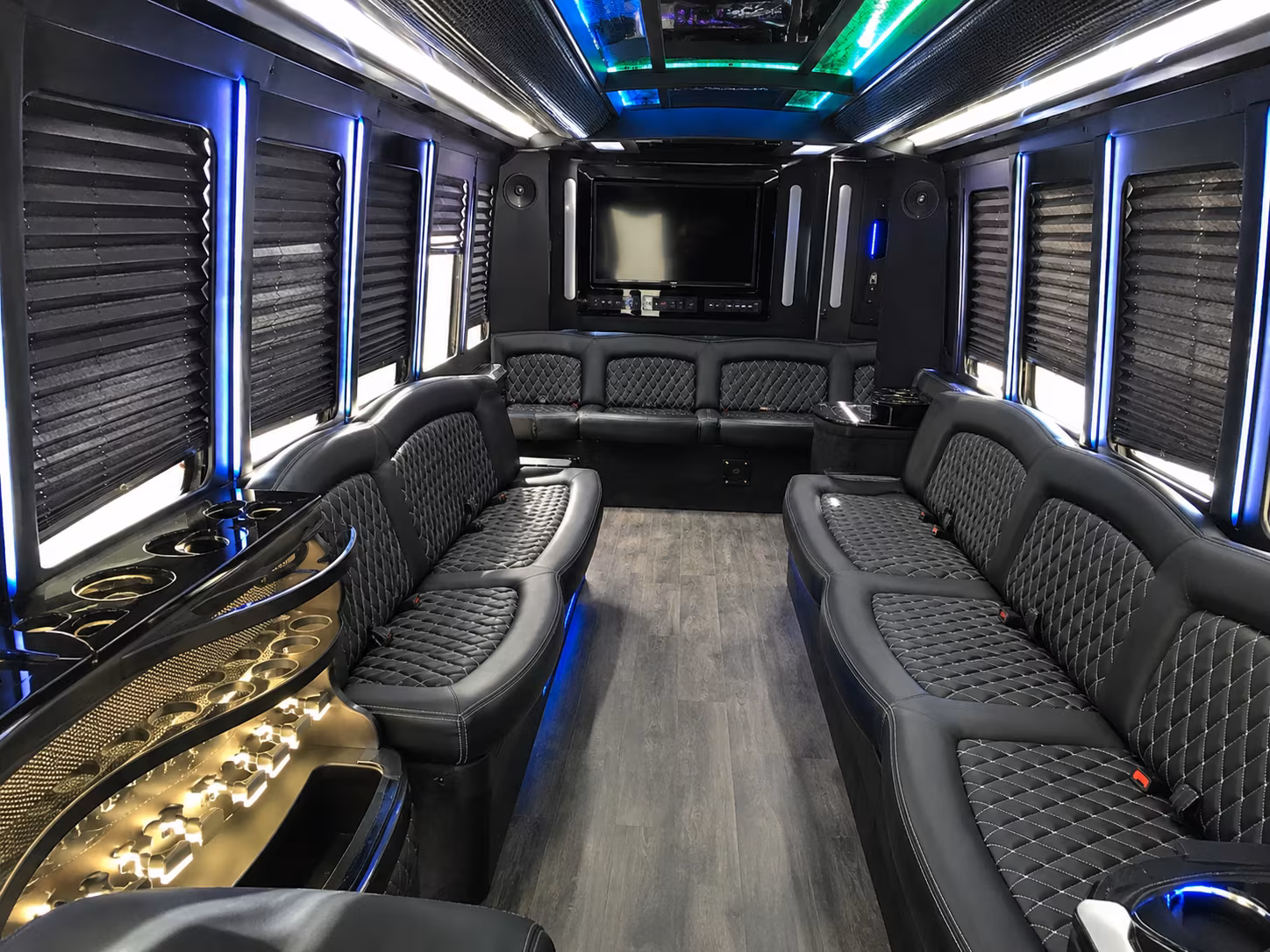 Dearborn Winery Tour & Pub Crawl Transportation party bus exterior