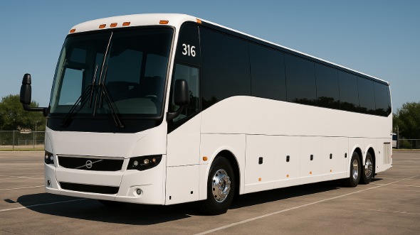 Exterior of Charter Bus Company Southfield's 40 Passenger Party Bus in Southfield