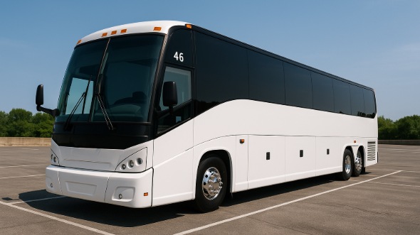 Exterior of Charter Bus Company Southgate's 50 Passenger Party Bus in Southgate